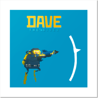 DAVE the diver - Harpoon Posters and Art